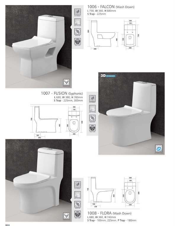 One Piece Toilet 3